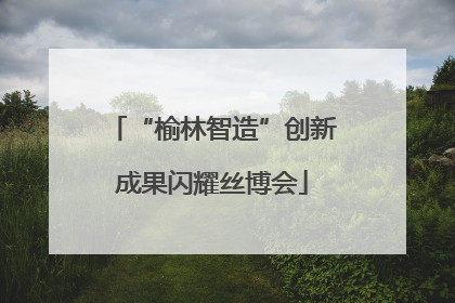 “榆林智造”创新成果闪耀丝博会