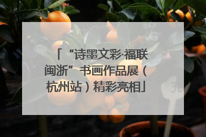 “诗墨文彩·福联闽浙”书画作品展（杭州站）精彩亮相