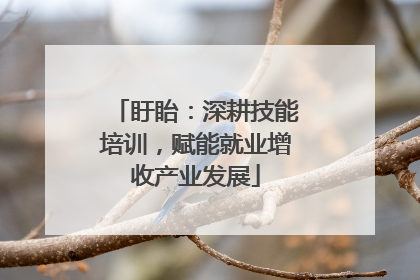 盱眙：深耕技能培训，赋能就业增收产业发展