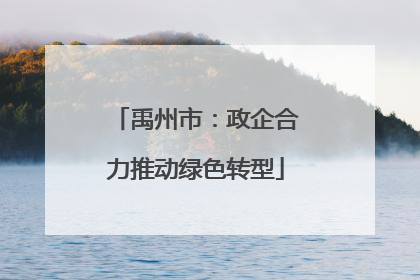 禹州市：政企合力推动绿色转型