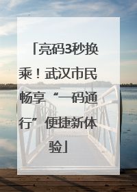亮码3秒换乘！武汉市民畅享“一码通行”便捷新体验