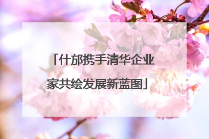 什邡携手清华企业家共绘发展新蓝图
