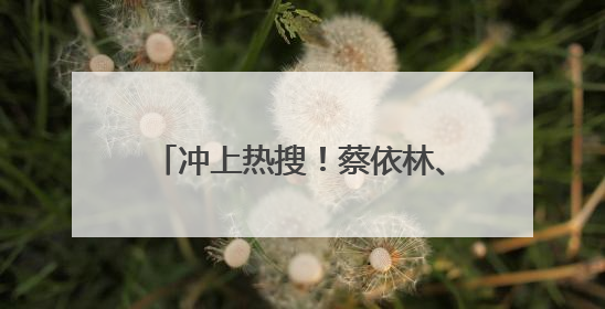 冲上热搜！蔡依林、彭于晏恋情疑似曝光