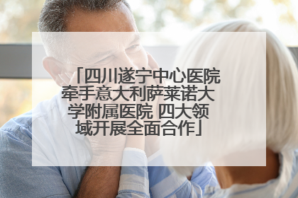 四川遂宁中心医院牵手意大利萨莱诺大学附属医院 四大领域开展全面合作