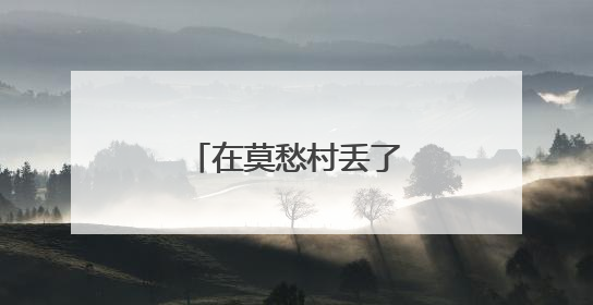 在莫愁村丢了证件你莫愁！