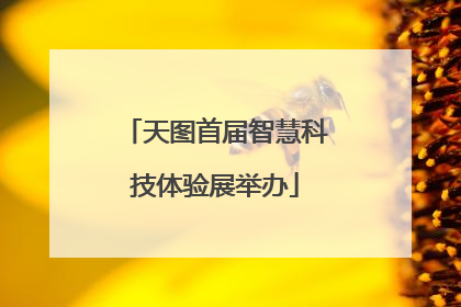天图首届智慧科技体验展举办