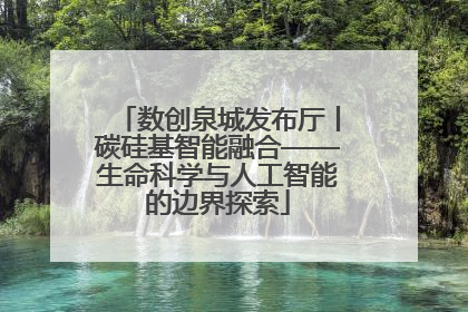 数创泉城发布厅丨碳硅基智能融合——生命科学与人工智能的边界探索