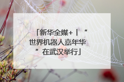 新华全媒+丨“世界机器人嘉年华”在武汉举行