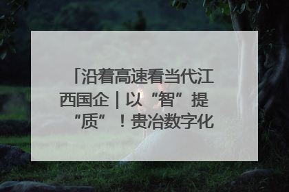 沿着高速看当代江西国企｜以“智”提“质”！贵冶数字化转型迈出新步伐