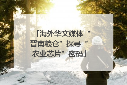 海外华文媒体“晋南粮仓”探寻“农业芯片”密码