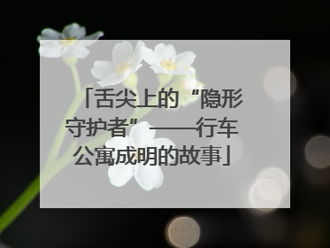 舌尖上的“隐形守护者”——行车公寓成明的故事