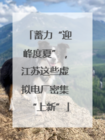 蓄力“迎峰度夏”，江苏这些虚拟电厂密集“上新”