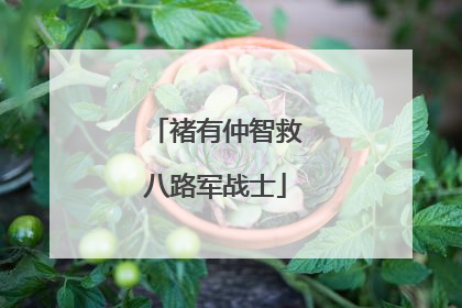 褚有仲智救八路军战士