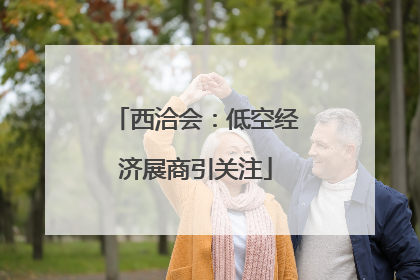 西洽会：低空经济展商引关注