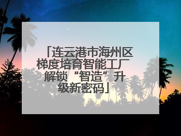 连云港市海州区梯度培育智能工厂 解锁“智造”升级新密码