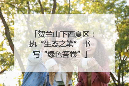 贺兰山下西夏区：执“生态之笔” 书写“绿色答卷”