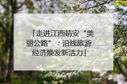 走进江西靖安“美丽公路”：沿线旅游经济焕发新活力