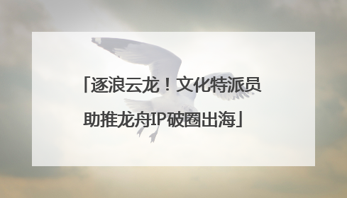 逐浪云龙！文化特派员助推龙舟IP破圈出海