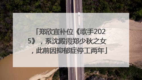 郑欣宜补位《歌手2025》，系沈殿霞郑少秋之女，此前因抑郁症停工两年