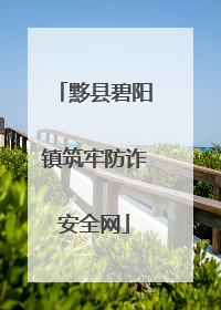 黟县碧阳镇筑牢防诈安全网