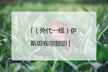 （外代一线）伊斯坦布尔掠影